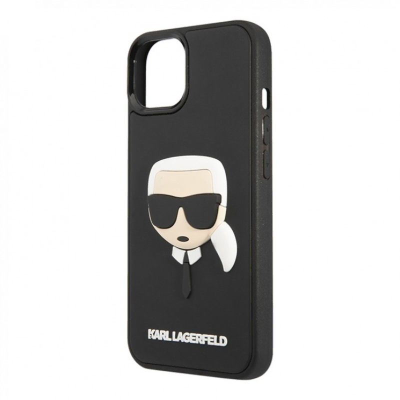 Чехол iPhone 13 Lagerfeld Rubber Karl