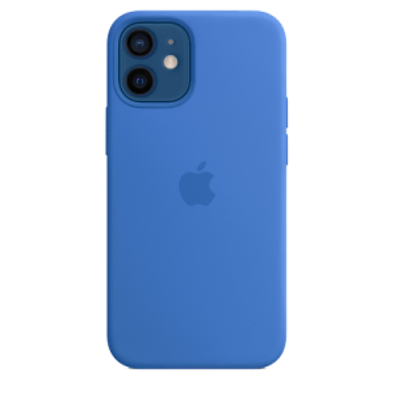 Накладка Apple iPhone 12/12 Pro Silicon Case MagSafe (Капри)